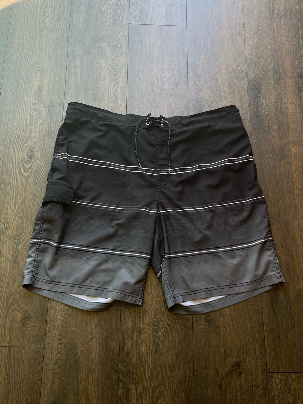 NWOT George Striped Board Shorts